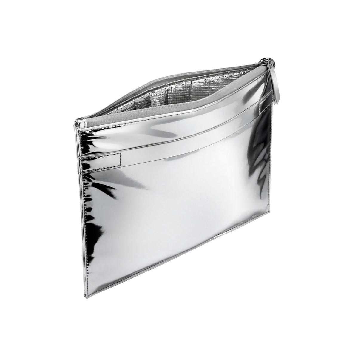 WELLinsulated Pouch | Thermal Silver Clutch