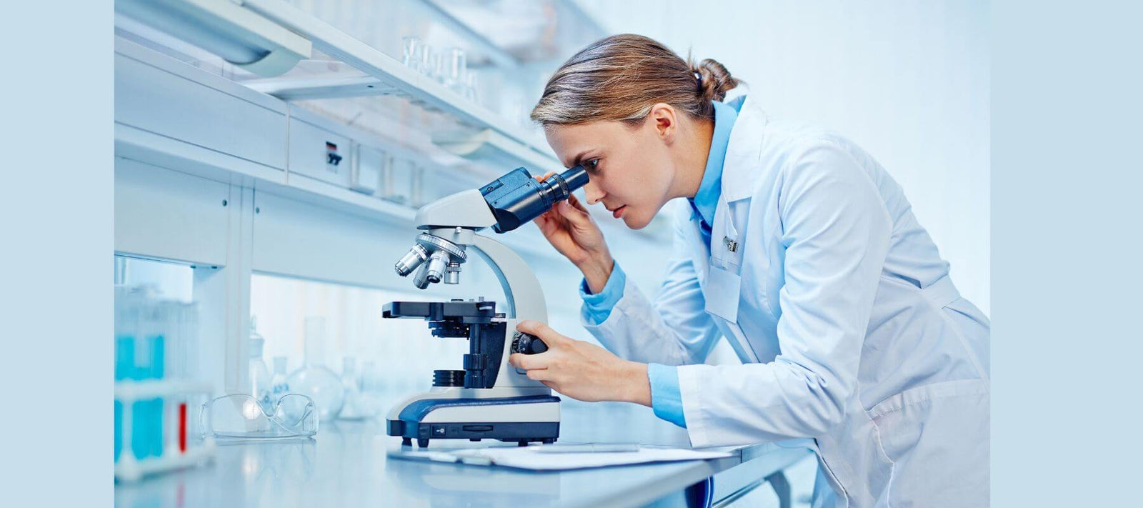 makeup bags contaminated with bacteria.