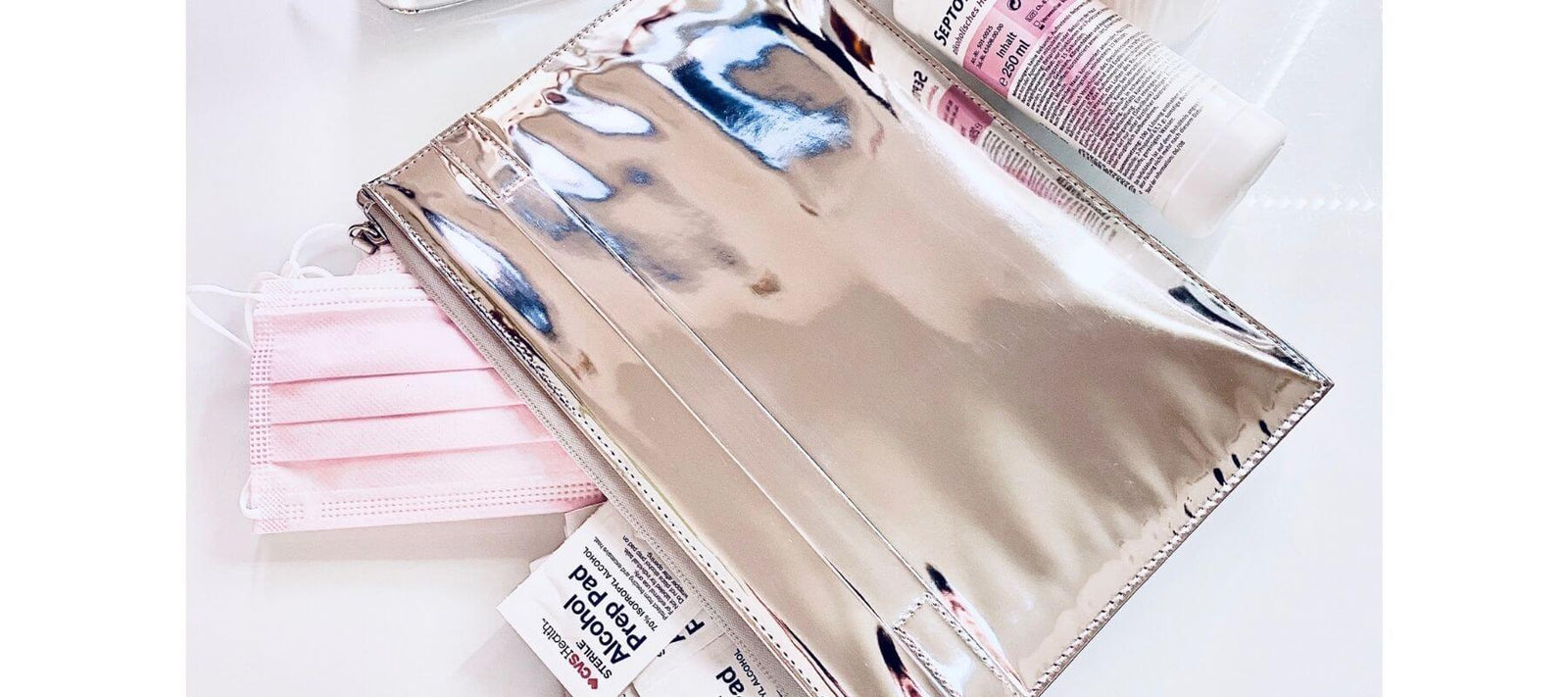 covid-proof your makeup bag. protect from germs and bacteria 