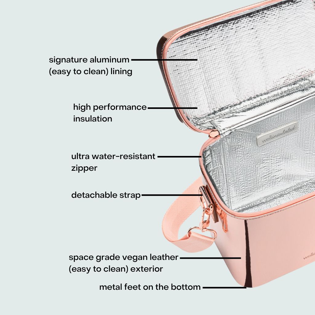 Performance Beauty Case Tall ROSE GOLD