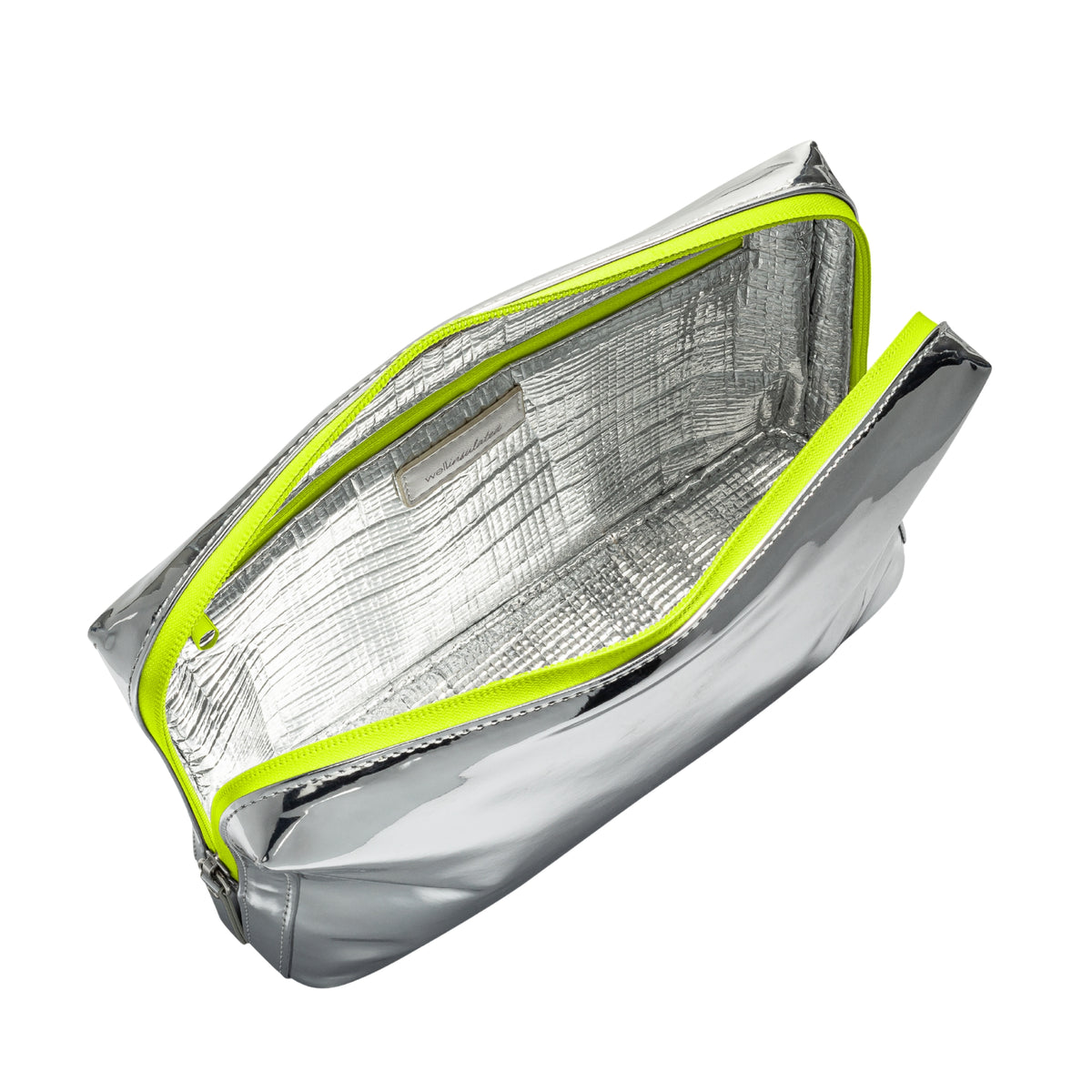 Performance Beauty Bag Large (Limited Edition Silver Neon Yellow)