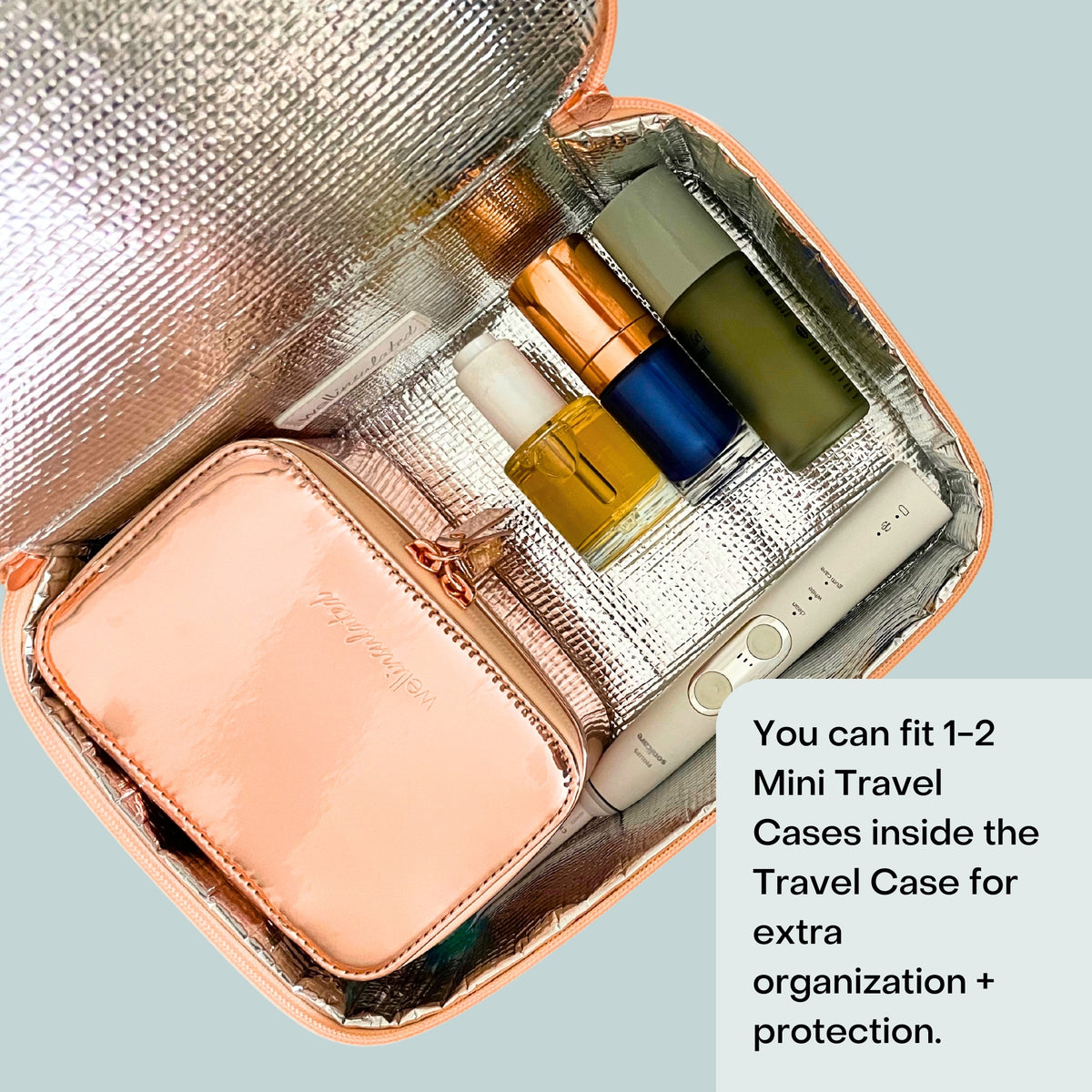 Performance Travel Case ROSE GOLD