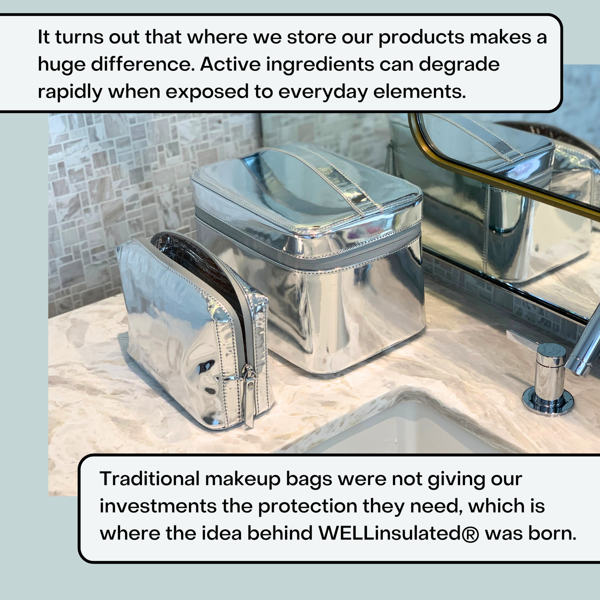 Performance Beauty Case SILVER