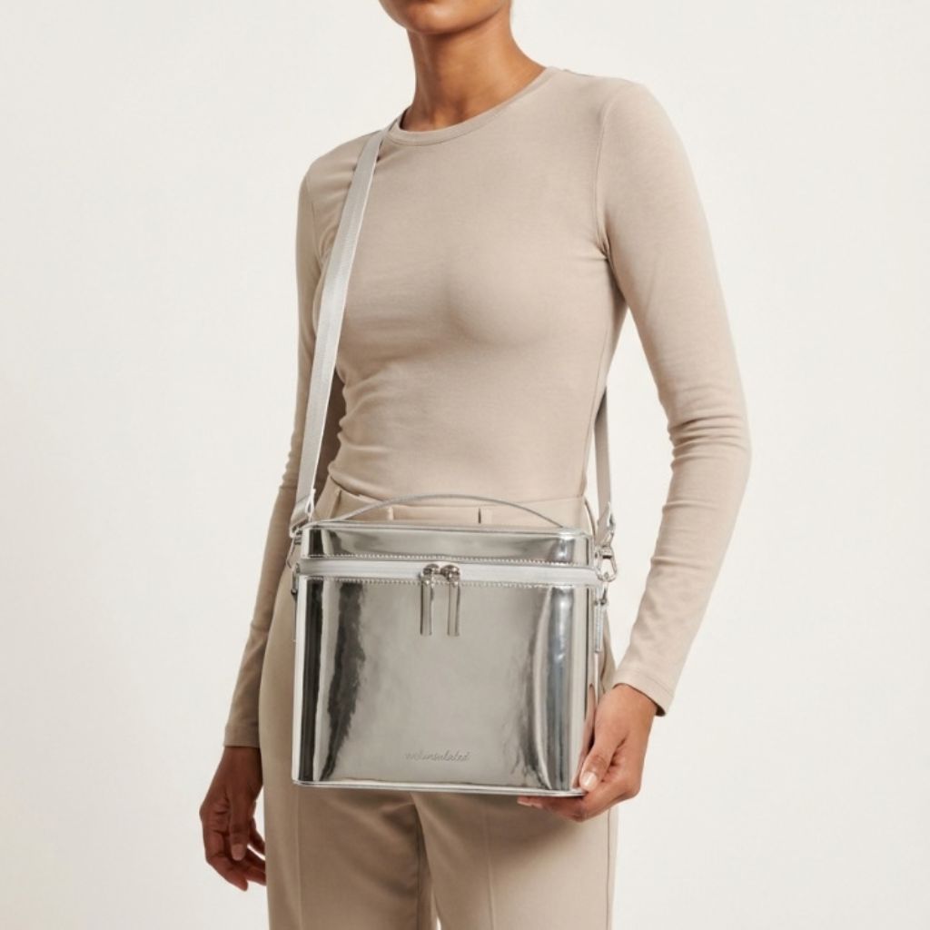 Performance Beauty Case Tall SILVER