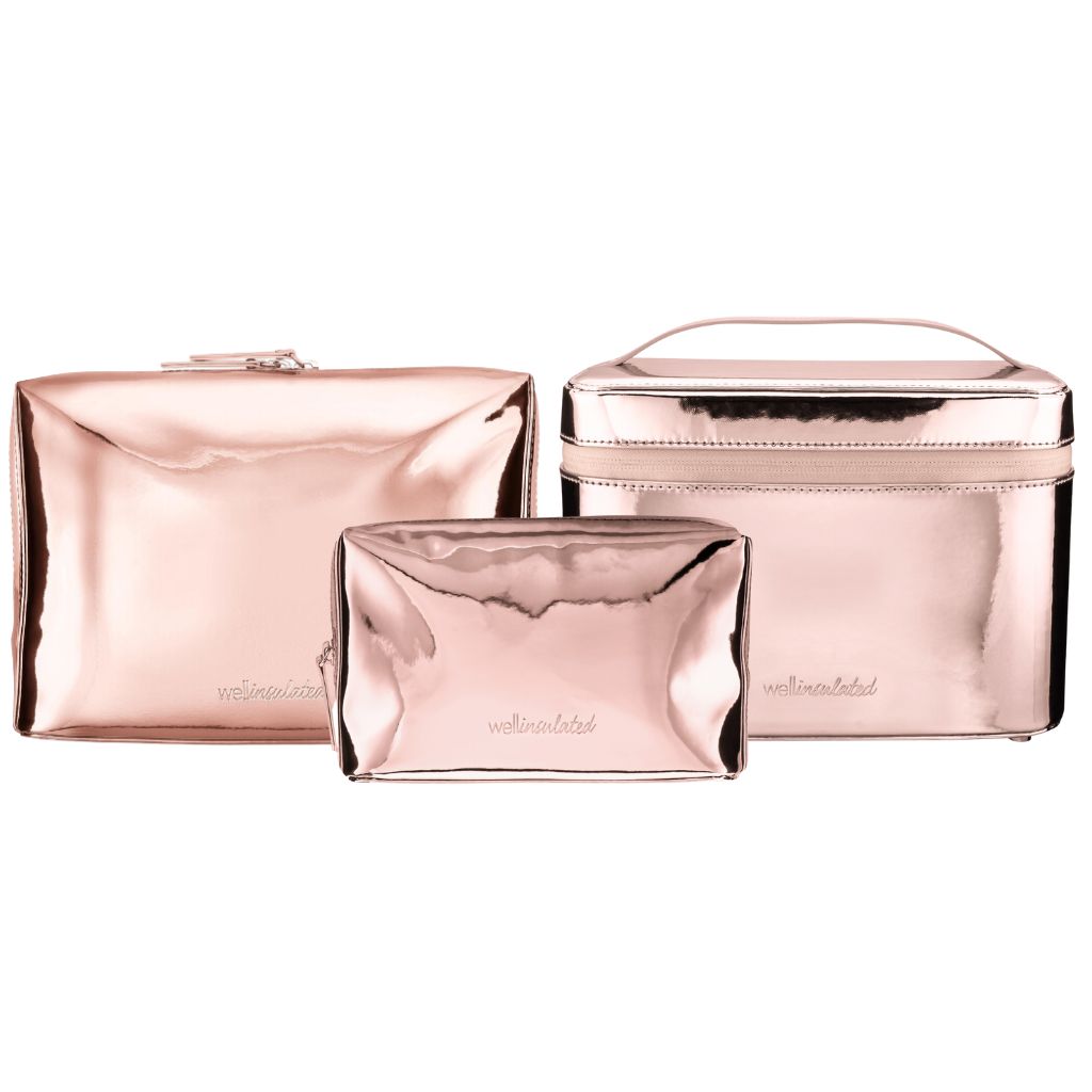 Wellinsulated Performance Beauty Case Rose Gold