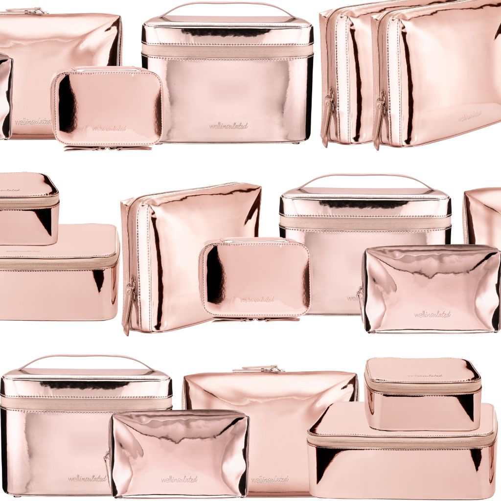 Wellinsulated Performance Beauty Case Rose Gold