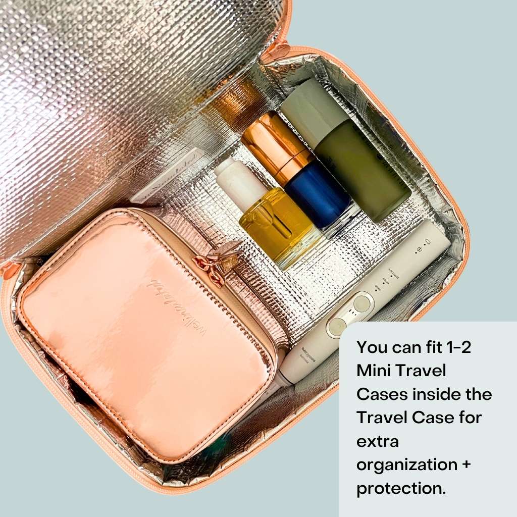 Performance Mini Travel Case ROSE GOLD