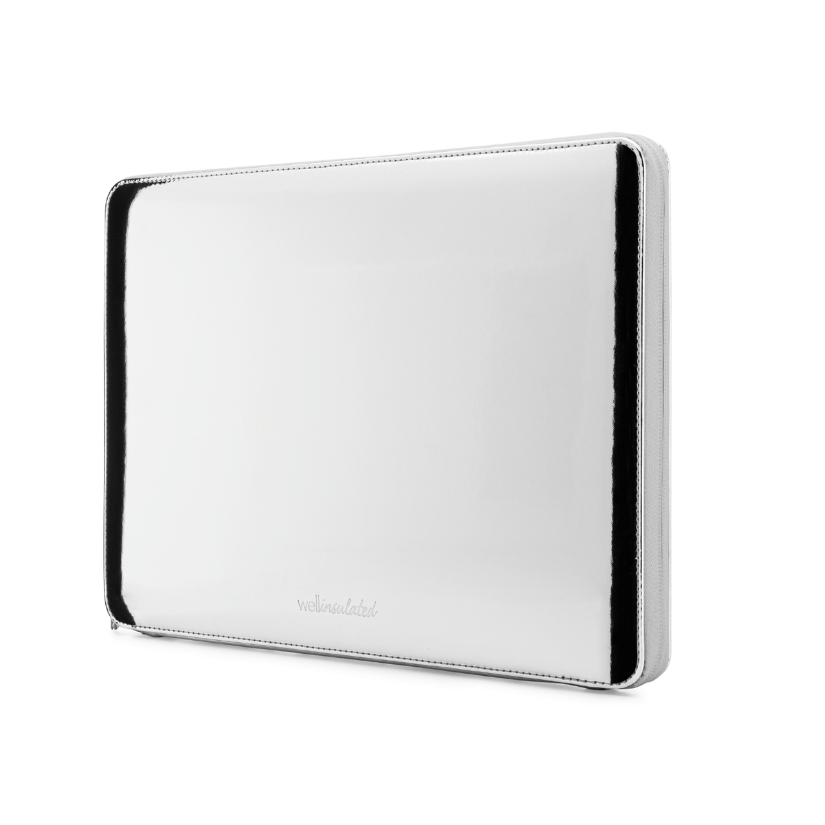 MacBook Case Silver Mirror Reflective Waterproof Zipper