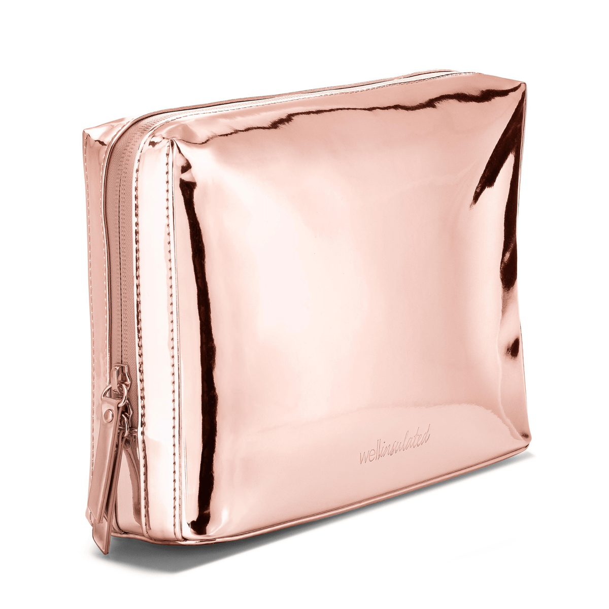 Large rose gold clutch bag best sale