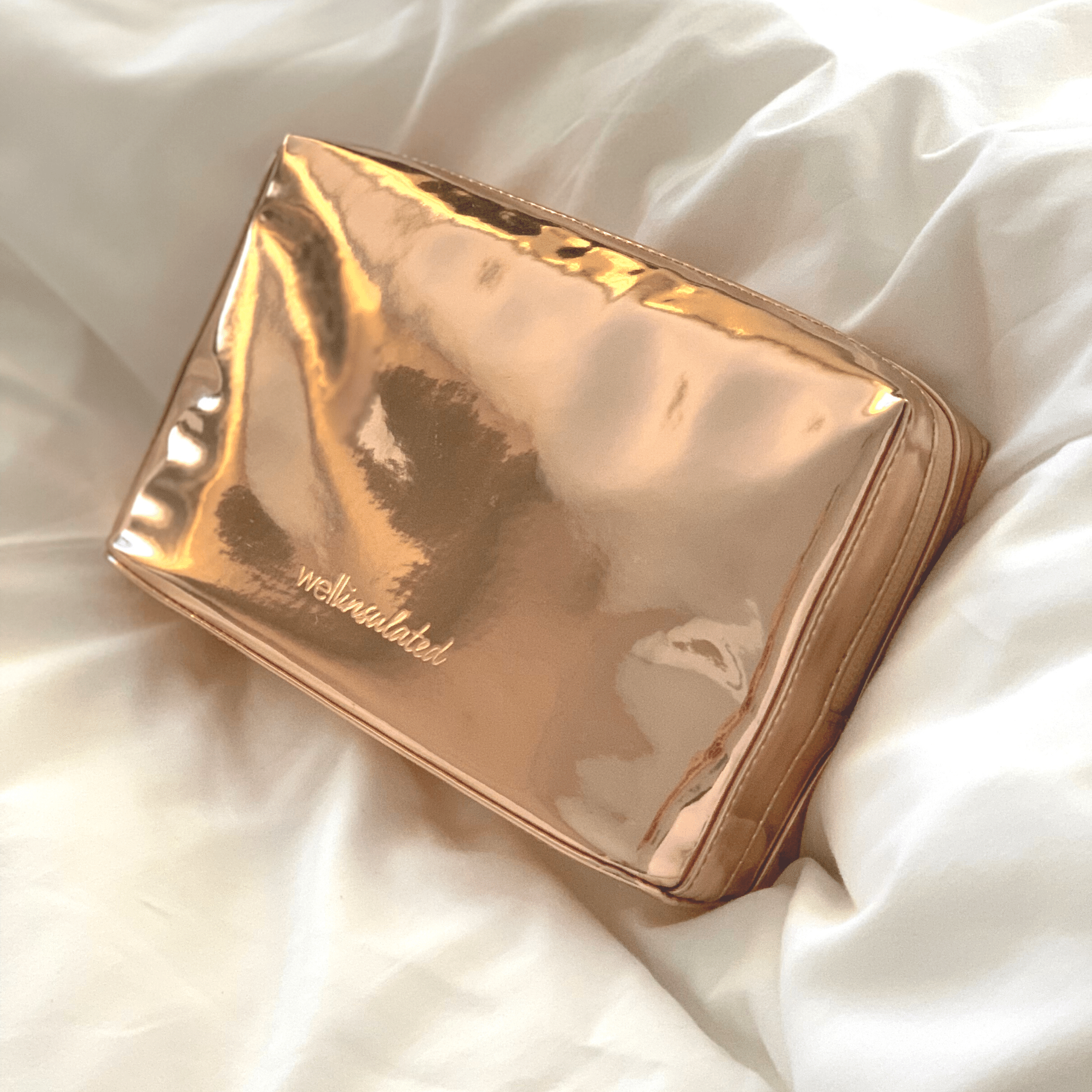 Wellinsulated Performance Beauty Bag Rose Gold