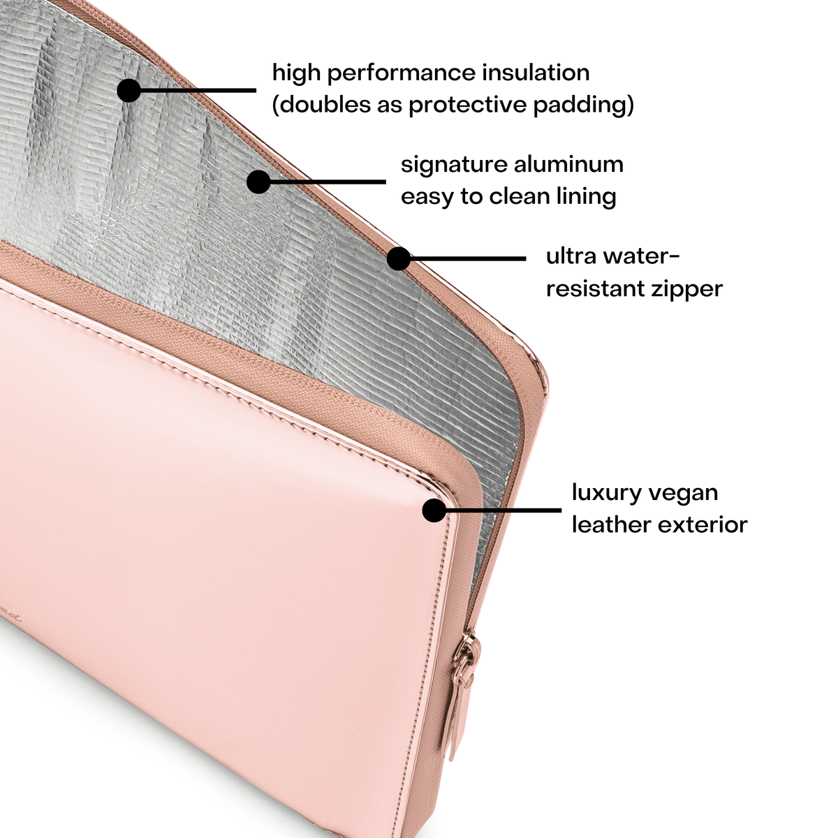 Performance Tech Case ROSE GOLD WELLinsulated