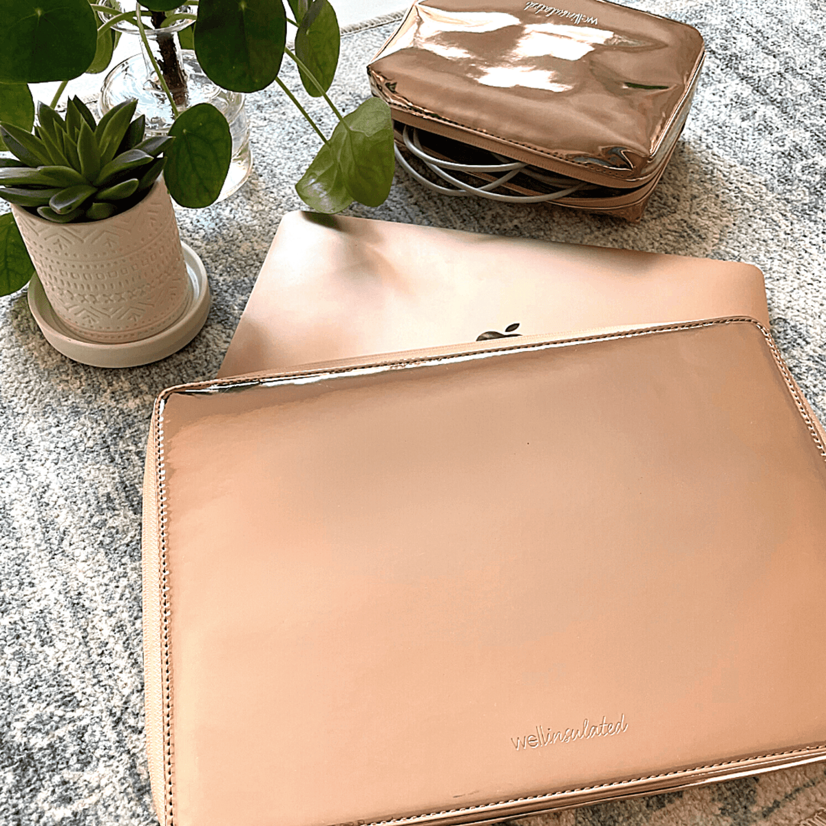 Laptop bag rose gold hotsell