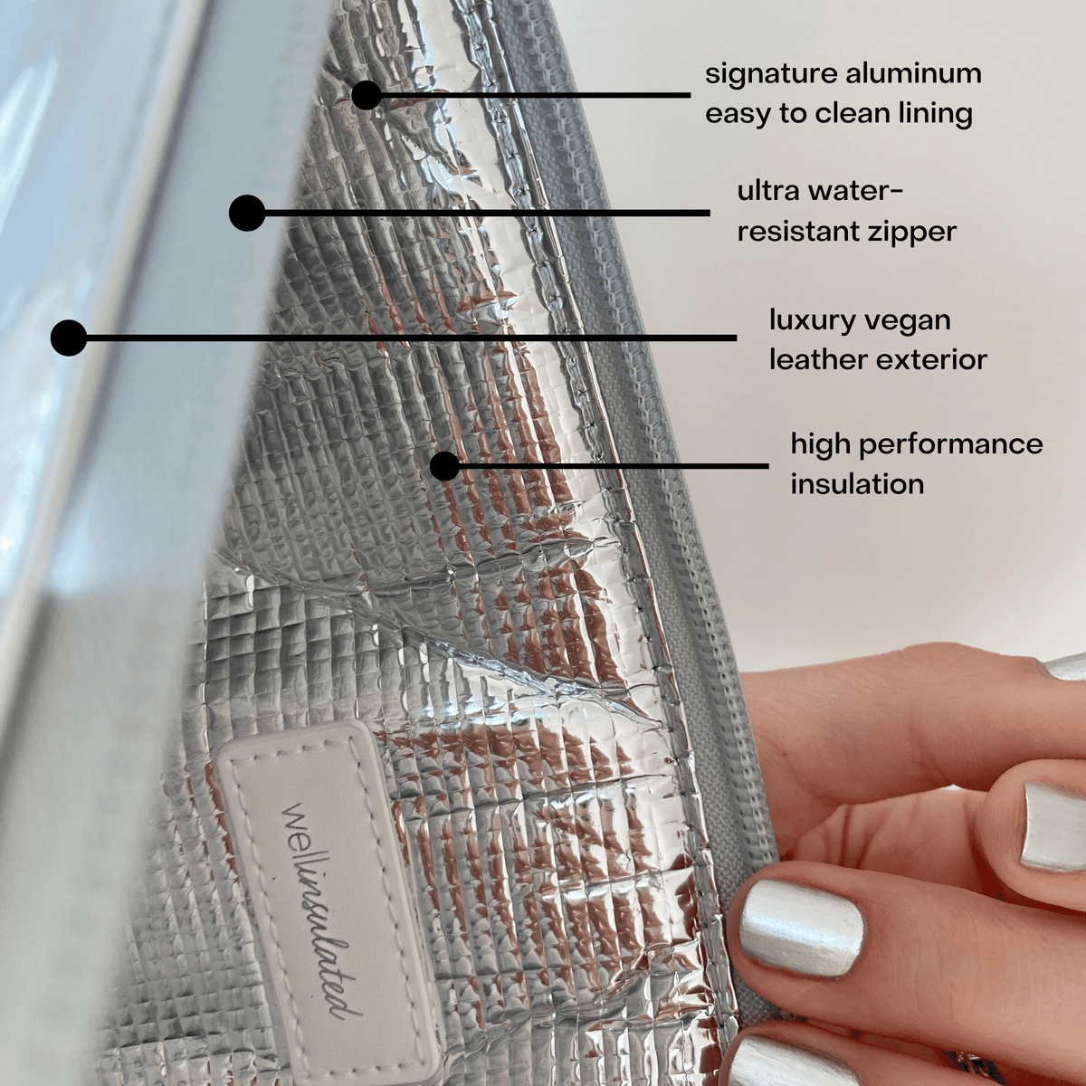 Insulated pouch best sale